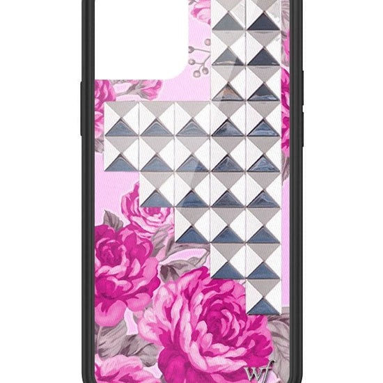 Wildflower Pink Floral Stud iPhone 12 / 12 Pro Case