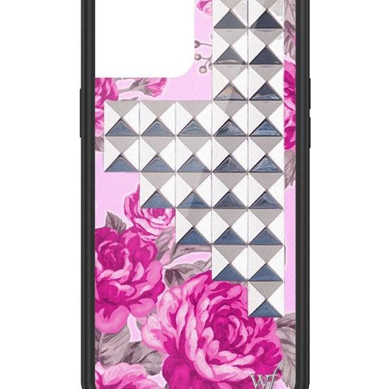 Wildflower Pink Floral Stud iPhone 12 Pro Max Case