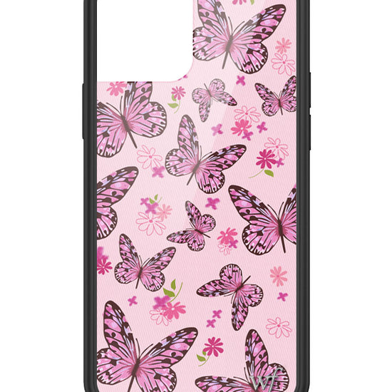 Wildflower Pink Butterfly iPhone 12/12 Pro Case