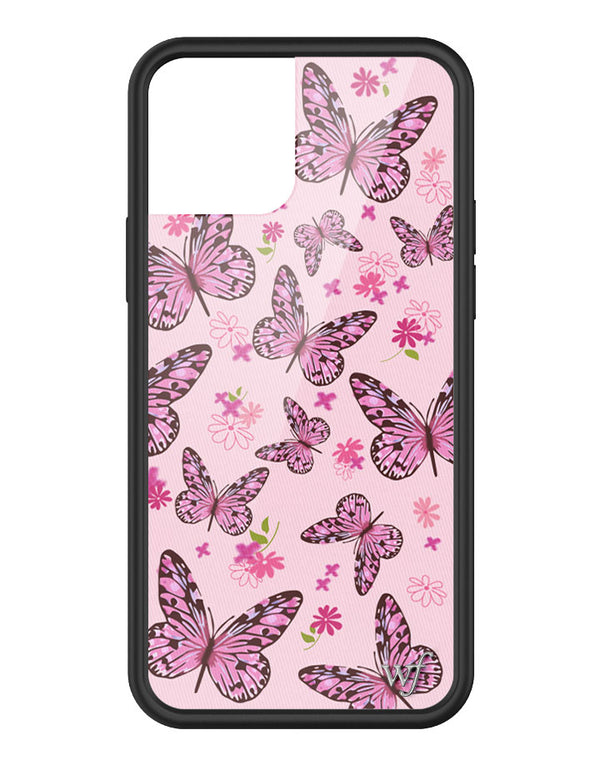 Wildflower Pink Butterfly iPhone 12/12 Pro Case