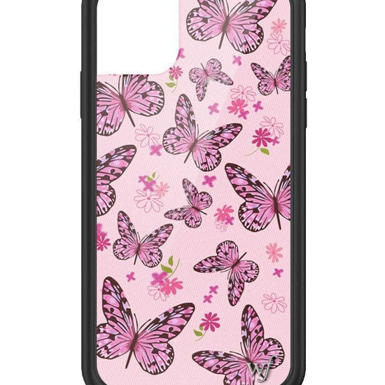 Wildflower Pink Butterfly iPhone 11 Case