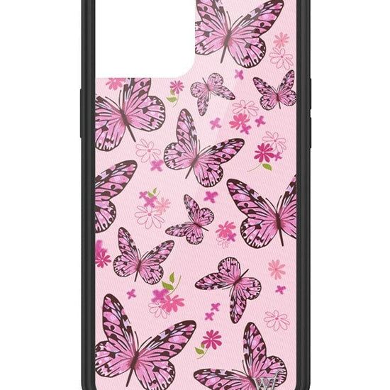 Wildflower Pink Butterfly iPhone 12 Pro Max Case