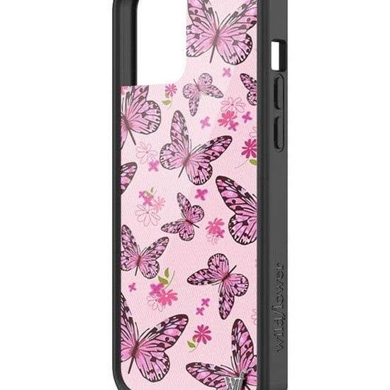 Wildflower Pink Butterfly iPhone 12 Pro Max Case