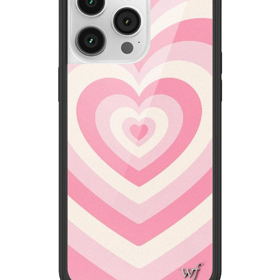 Wildflower Rose Latte Love iPhone 14 Pro Max Case