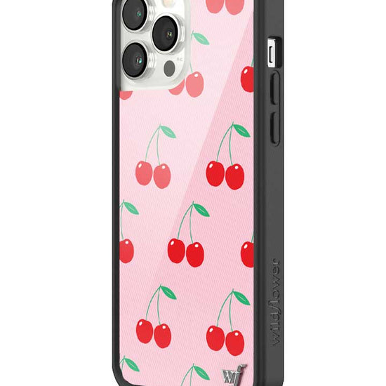 Wildflower Pink Cherries iPhone 13 Pro Max Case