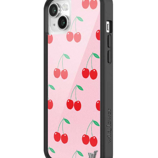 Wildflower Pink Cherries iPhone 14 Case