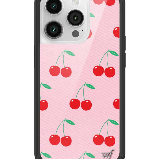 Wildflower Pink Cherries iPhone 14 Pro Case