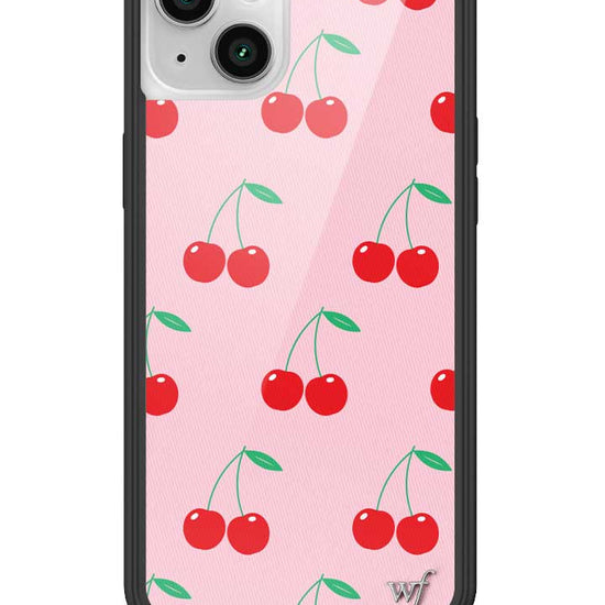 Wildflower Pink Cherries iPhone 14 Plus Case