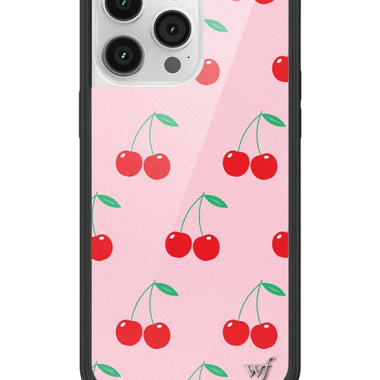 Wildflower Pink Cherries iPhone 14 Pro Max Case