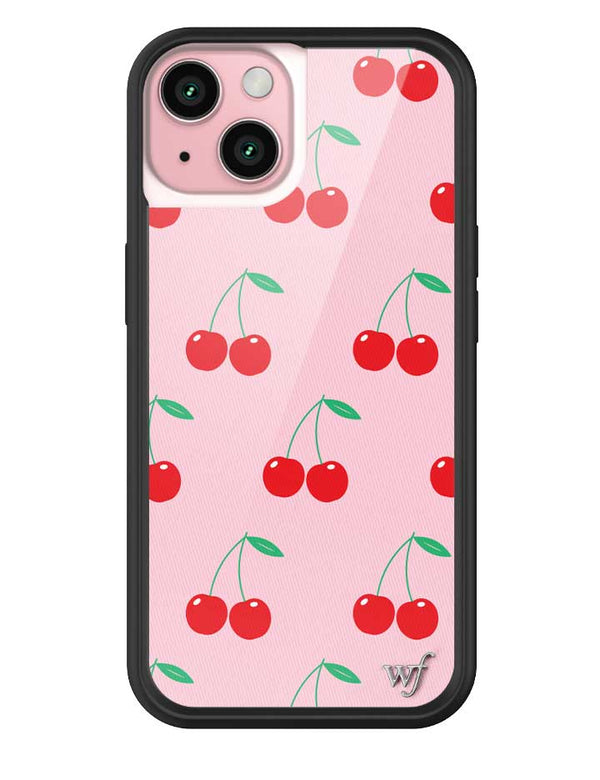 Wildflower Pink Cherries iPhone 15 Case