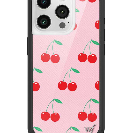 Wildflower Pink Cherries iPhone 15 Pro Case