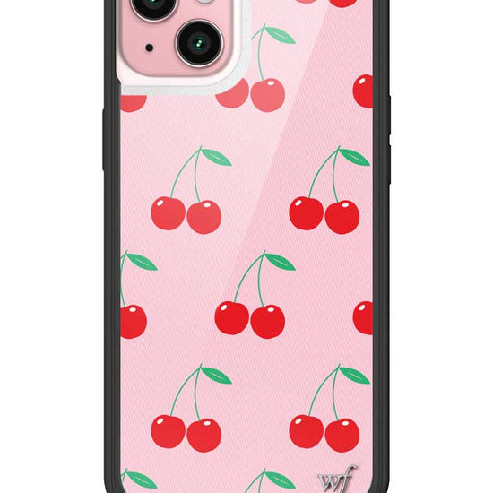 Wildflower Pink Cherries iPhone 15 Plus Case