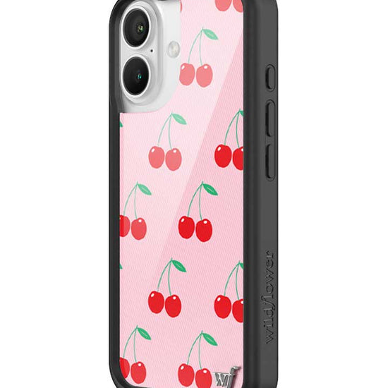 Wildflower Pink Cherries iPhone 16 Case