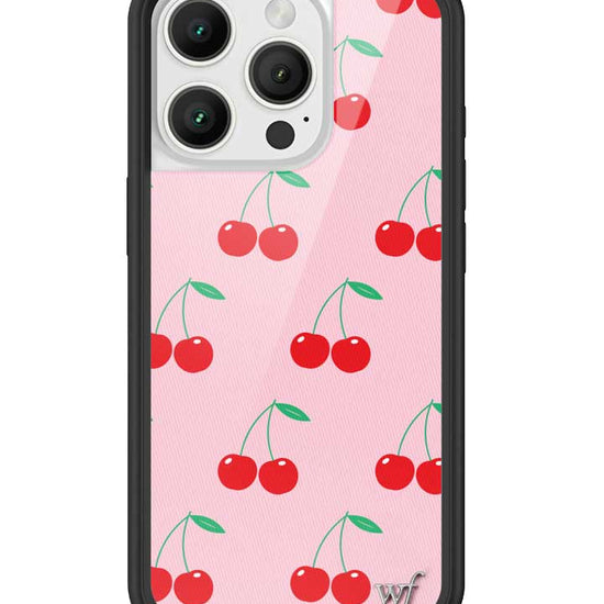 Wildflower Pink Cherries iPhone 16 Pro Case