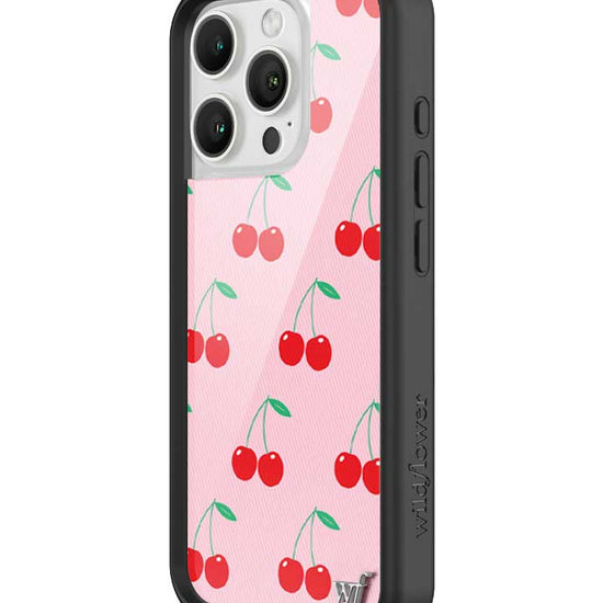 Wildflower Pink Cherries iPhone 16 Pro Case