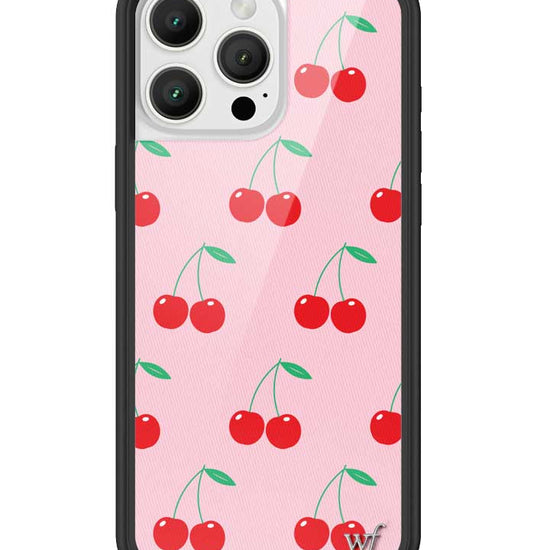 Wildflower Pink Cherries iPhone 16 Pro Max Case