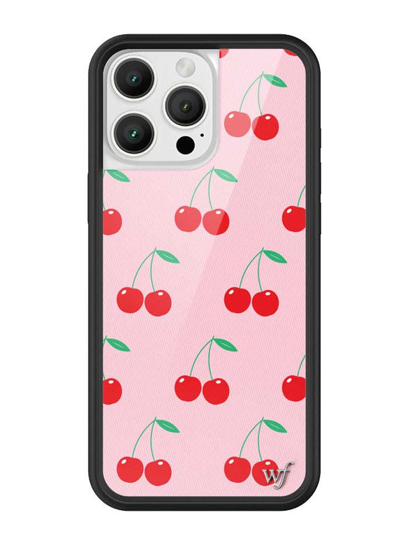 Wildflower Pink Cherries iPhone 16 Pro Max Case