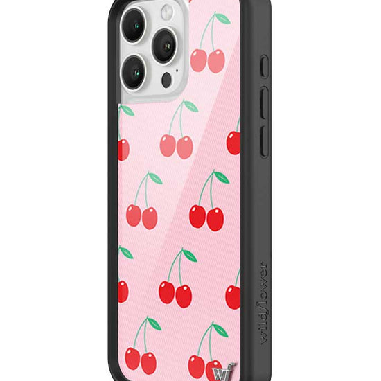 Wildflower Pink Cherries iPhone 16 Pro Max Case