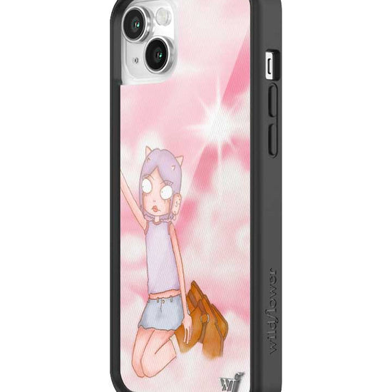 Wildflower iPhone case 14 Enya Pink Clouds Pink Cute