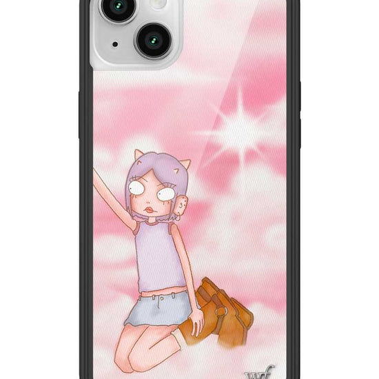 Wildflower iPhone case 14 Plus Enya Pink Clouds Pink Cute