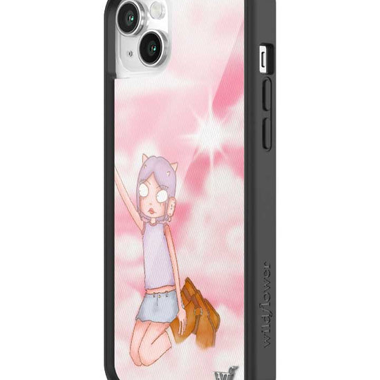 Wildflower iPhone case 14 Plus Enya Pink Clouds Pink Cute