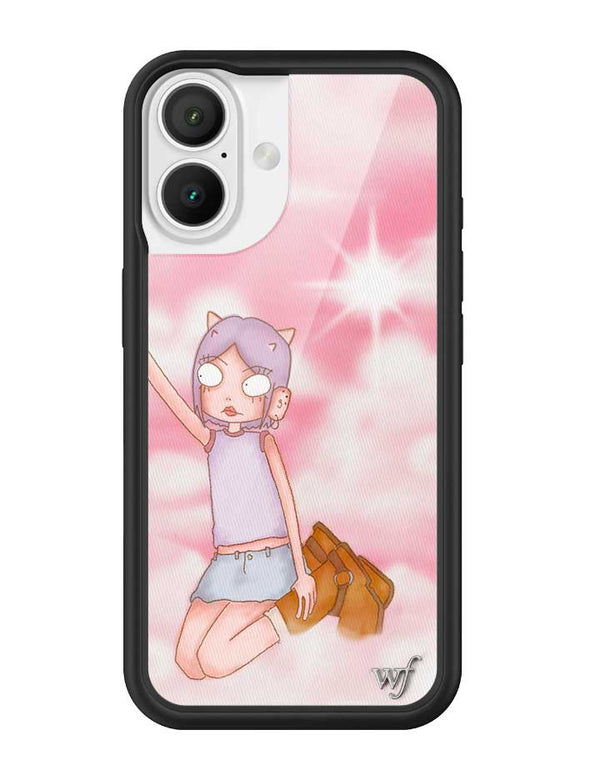 Wildflower iPhone case 16 Enya Pink Clouds Pink Cute