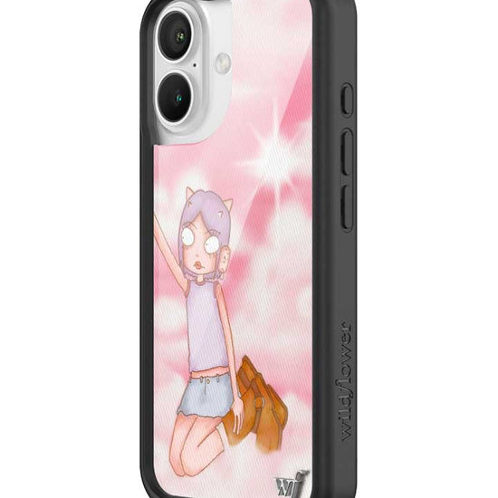 Wildflower iPhone case 16 Enya Pink Clouds Pink Cute