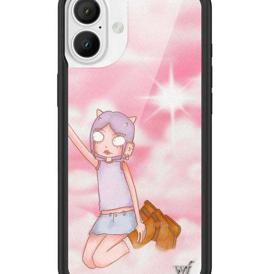 Wildflower iPhone case 16 Plus Enya Pink Clouds Pink Cute