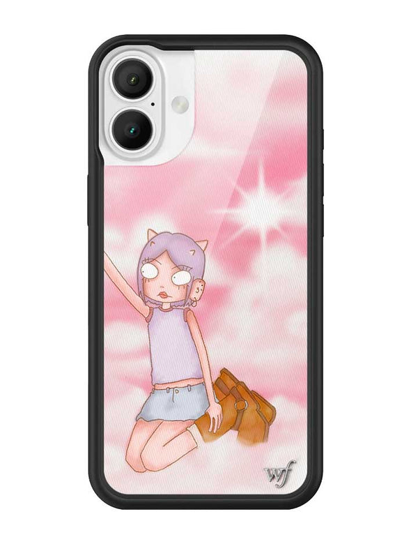 Wildflower iPhone case 16 Plus Enya Pink Clouds Pink Cute