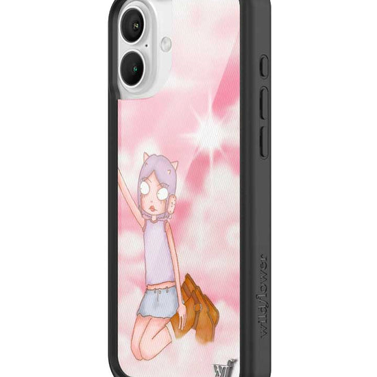 Wildflower iPhone case 16 Plus Enya Pink Clouds Pink Cute