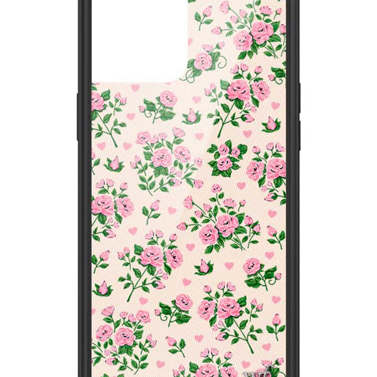 Wildflower iPhone case 12 Pro Max Pinky Promise Roses Pink Cute