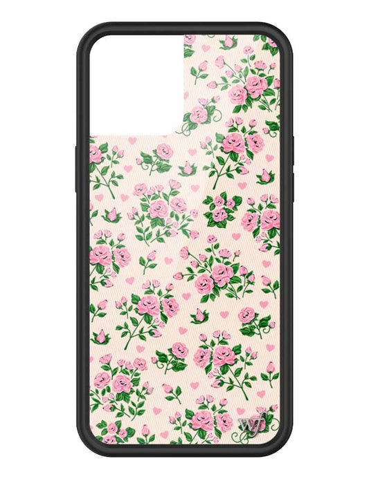 Wildflower iPhone case 12 Pro Max Pinky Promise Roses Pink Cute