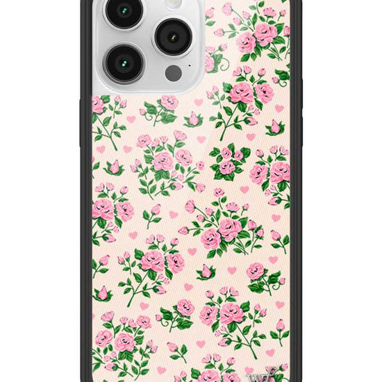 Wildflower iPhone case 14 Pro Max Pinky Promise Roses Pink Cute