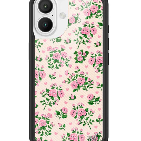 Wildflower iPhone case 16 Pinky Promise Roses Pink Cute