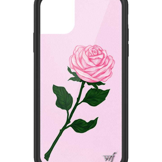 Wildflower iPhone case 11 Pink Rose Flowers Cute