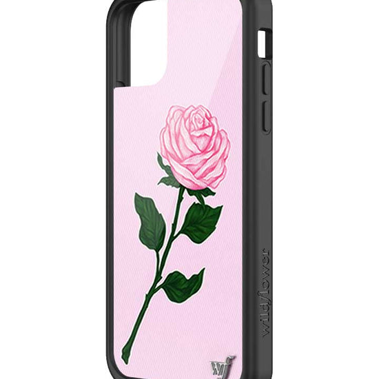 Wildflower iPhone case 11 Pink Rose Flowers Cute