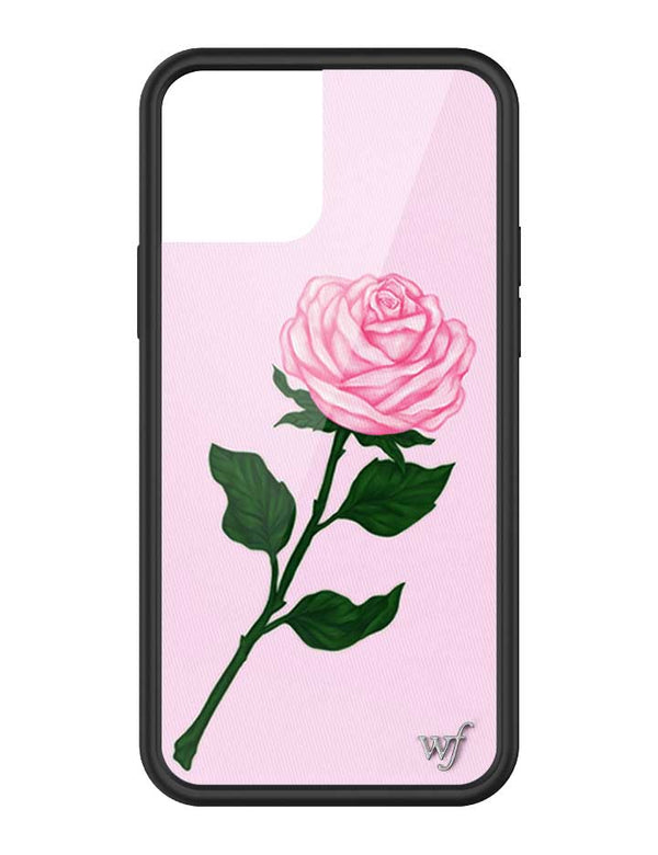 Wildflower iPhone case 12/12 Pro Pink Rose Flowers Cute