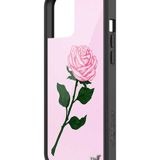 Wildflower iPhone case 12 Pro Max Pink Rose Flowers Cute