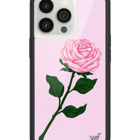 Wildflower iPhone case 13 Pro Pink Rose Flowers Cute