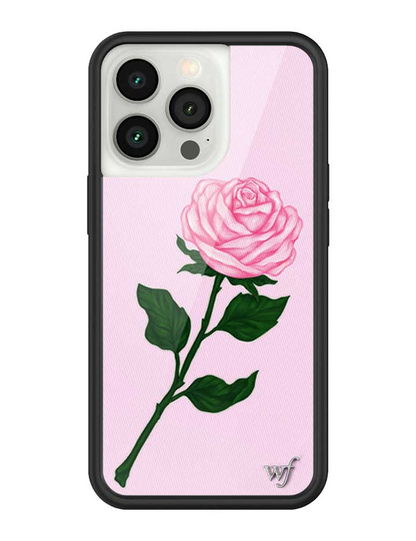 Wildflower iPhone case 13 Pro Pink Rose Flowers Cute