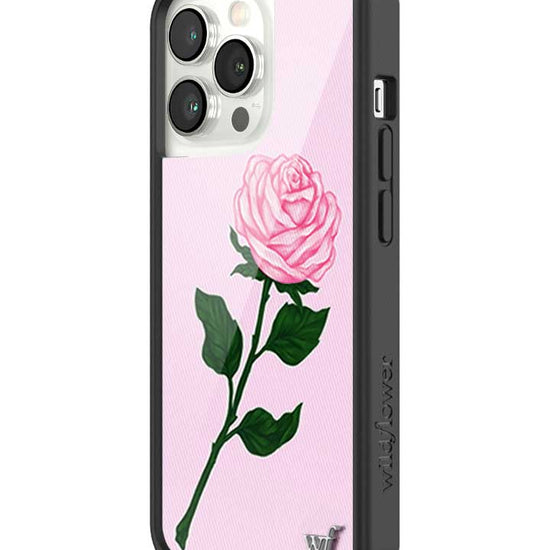 Wildflower iPhone case 13 Pro Pink Rose Flowers Cute