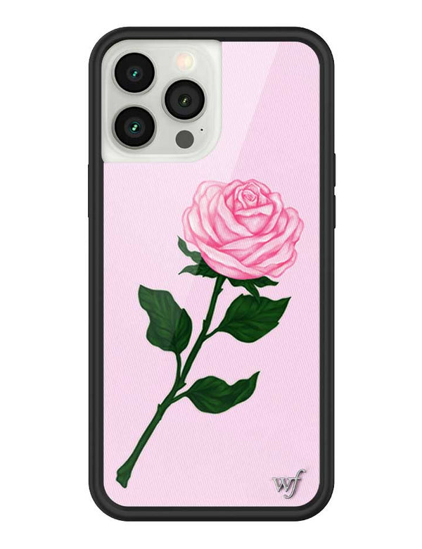 Wildflower iPhone case 13 Pro Max Pink Rose Flowers Cute