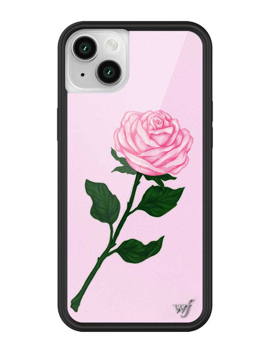 Wildflower iPhone case 14 Pink Rose Flowers Cute