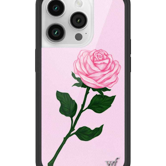 Wildflower iPhone case 14 Pro Pink Rose Flowers Cute