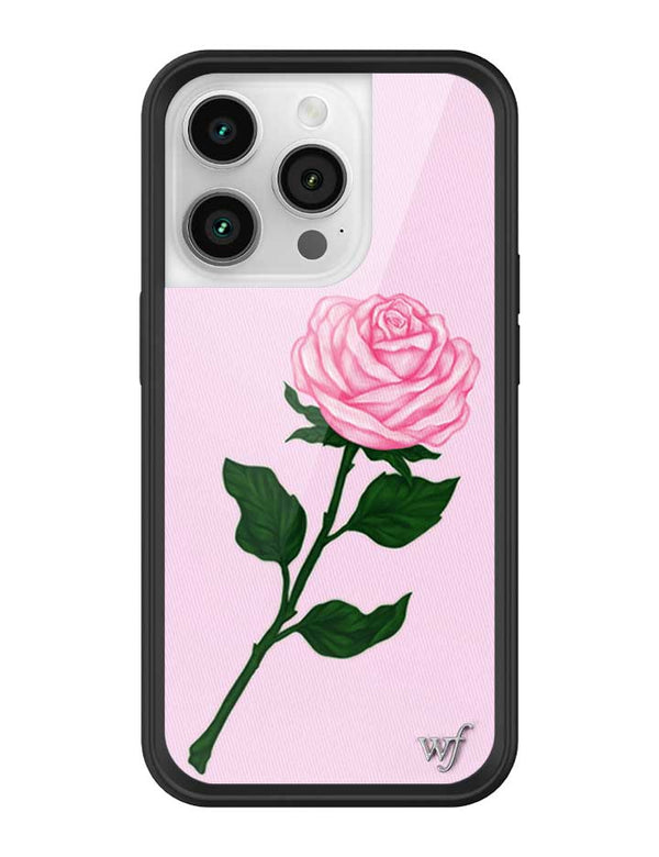 Wildflower iPhone case 14 Pro Pink Rose Flowers Cute