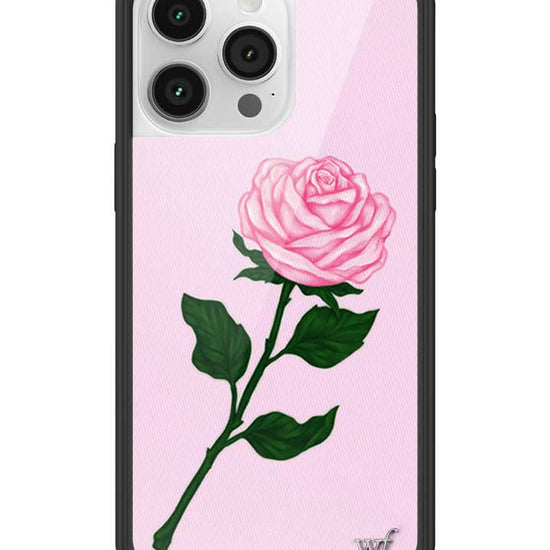 Wildflower iPhone case 14 Pro Max Pink Rose Flowers Cute