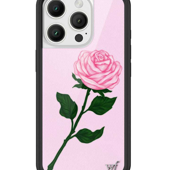 Wildflower iPhone case 16 Pro Pink Rose Flowers Cute