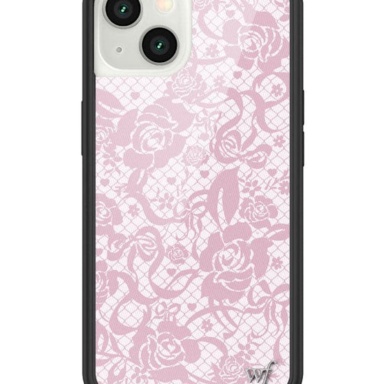 Wildflower Pink Lace iPhone 13 Case