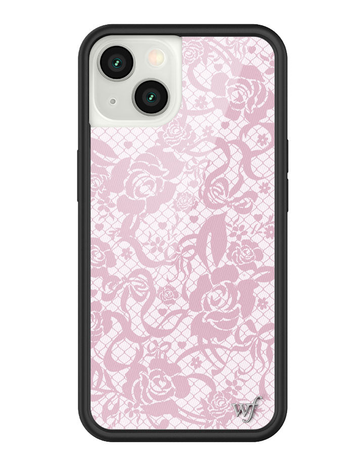 Wildflower Pink Lace iPhone 13 Case – Wildflower Cases