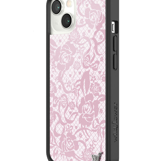 Wildflower Pink Lace iPhone 13 Case